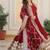 Anarkali with embroidery zari sequins-work