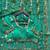 Emerald Green Color embroidery sequence Work Silk Blend Saree