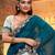 Royal Blue Zari Embroidered Silk Bridesmaid Lehenga Choli With Dupatta