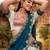 Royal Blue Zari Embroidered Silk Bridesmaid Lehenga Choli With Dupatta