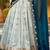 Royal Blue Zari Embroidered Silk Bridesmaid Lehenga Choli With Dupatta