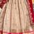 Fashionable Cream Zari Weaving Silk Wedding Wear Lehenga Choli