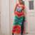 multicolor fancy georgette kurta set