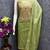 Green color beautiful shimmer jacquard fabric ethnic partywear salwar kameez