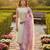 Off white color beautiful shimmer jacquard fabric ethnic partywear salwar kameez