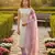 Off white color beautiful shimmer jacquard fabric ethnic partywear salwar kameez