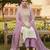 Off white color beautiful shimmer jacquard fabric ethnic partywear salwar kameez