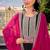Black color bambarg russian silk fabric ceremonial graceful partywear salwar kameez