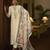 Cream color cambric cotton fabric beautiful ceremonial salwar kameez for graceful looks
