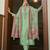 Sea green color cambric cotton fabric beautiful ceremonial salwar kameez for graceful looks