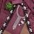 Brown color star georgette fabric embroiderd salwar kameez