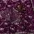 purple sequin embroidery in mono banglori chiffon saree