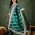 green fancy viscose rayon kurta set