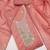 Pink color graceful partywear ethnic dani cotton fabric suit for girls