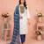 Off white color stylish rayon fabric graceful ethnic salwar kameez