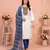Off white color stylish rayon fabric graceful ethnic salwar kameez
