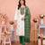 Off white color stylish rayon fabric graceful ethnic salwar kameez