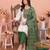 Off white color stylish rayon fabric graceful ethnic salwar kameez