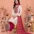 Off white color stylish rayon fabric graceful ethnic salwar kameez