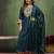 teal fancy viscose rayon kurta set
