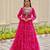 pink fancy faux georgette kurta set
