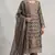 Mahendi color beautiful designer embroidered partywear suit