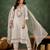 white fancy viscose rayon kurta set