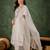 white fancy viscose rayon kurta set