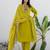 lemon fancy blended cotton kurta set