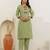 pear fancy blended cotton kurta set