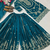 teal fancy pure silk kurta set