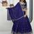 New Womens Latest Festive Wear  with Intricate Elephant Threadwork Lehenga Choli Set