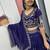 New Womens Latest Festive Wear  with Intricate Elephant Threadwork Lehenga Choli Set