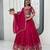 New Womens Latest Festive Wear  with Intricate Elephant Threadwork Lehenga Choli Set