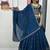 New Womens Latest Festive Wear  with Intricate Elephant Threadwork Lehenga Choli Set
