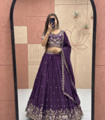 Elephant Threadwork Lehenga Choli Set