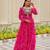 pink fancy faux georgette kurta set