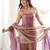 Pink embroidered kurta Palazzo pant with dupatta