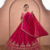 Pink Lehenga Choli with Heavy Embroidery Dupatta Set
