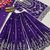 purple fancy pure silk kurta set