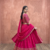 Pink Lehenga Choli with Heavy Embroidery Dupatta Set