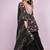 black fancy georgette kurta set