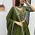 New Trendy Green Designer Lehenga Choli with Heavy Embroidery Dupatta Set