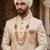   groom sherwani necklace moti mala layered for wedding | groom mala with brooch set