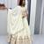 New Trendy Off White Designer Lehenga Choli with Heavy Embroidery Dupatta Set