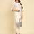 white fancy cotton silk kurta set