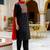 black fancy pure silk blend kurta set
