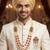   groom sherwani necklace moti mala layered for wedding | groom mala with brooch set