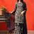 black fancy georgette kurta set
