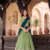 Green Color Party Wear Embroidered Lehenga Choli Set